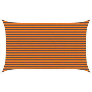 Sonnensegel Orange Braun 5x3m Polyester