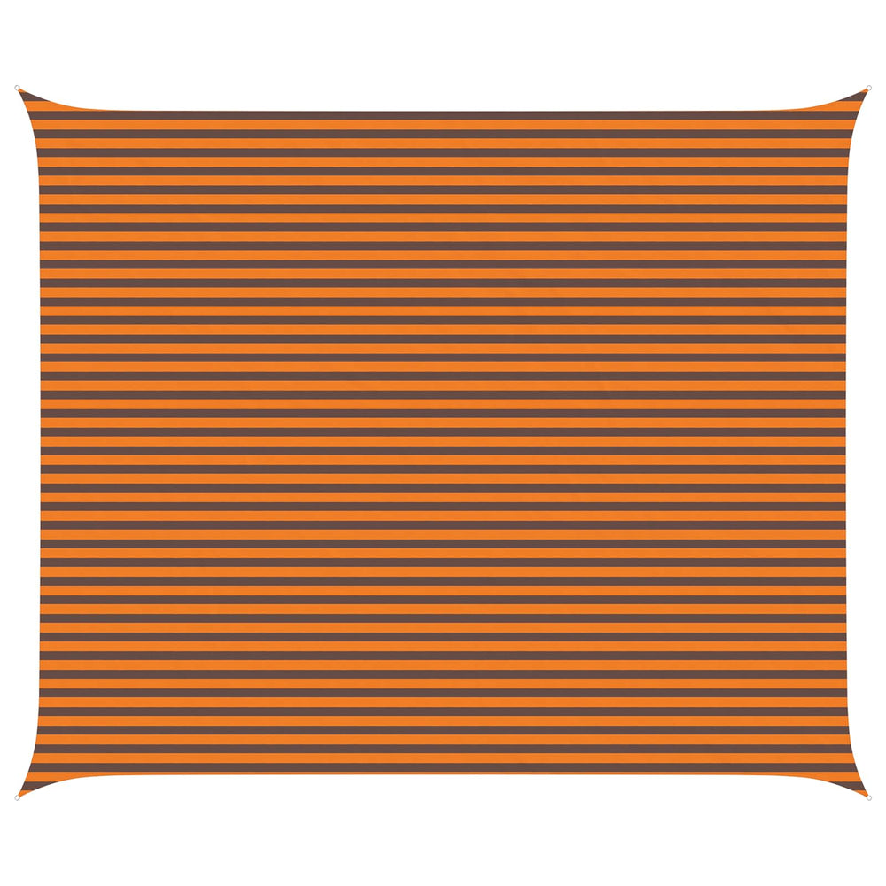 Sonnensegel Orange Braun 6x5m Polyester
