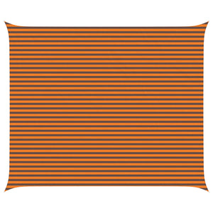 Sonnensegel Orange Braun 6x5m Polyester