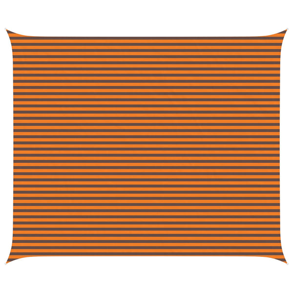 Sonnensegel Orange Braun 6x5m Polyester