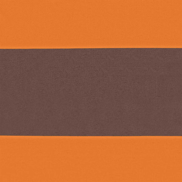 Sonnensegel Orange Braun 6x5m Polyester
