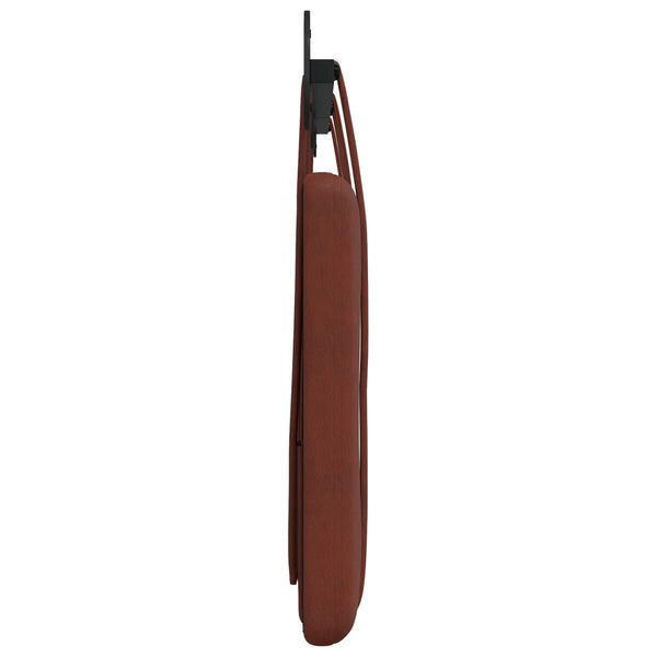 Hängendes Kopfteil Braun Antik PU