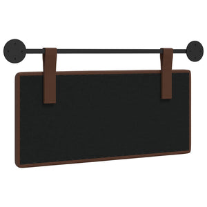 vidaXL Hanging Headboard Brown Artificial Leather