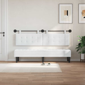 vidaXL Fabric Hanging Headboard