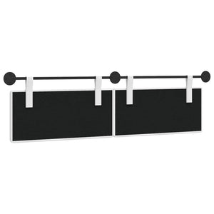 vidaXL Fabric Hanging Headboard