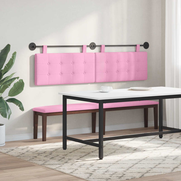 vidaXL Fabric Hanging Headboard