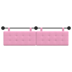 vidaXL Fabric Hanging Headboard