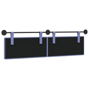 vidaXL Fabric Hanging Headboard