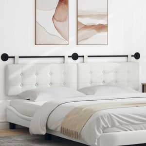 vidaXL Hanging Headboard Faux Leather
