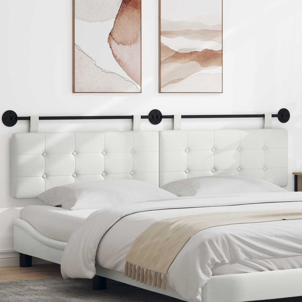 vidaXL Hanging Headboard Faux Leather