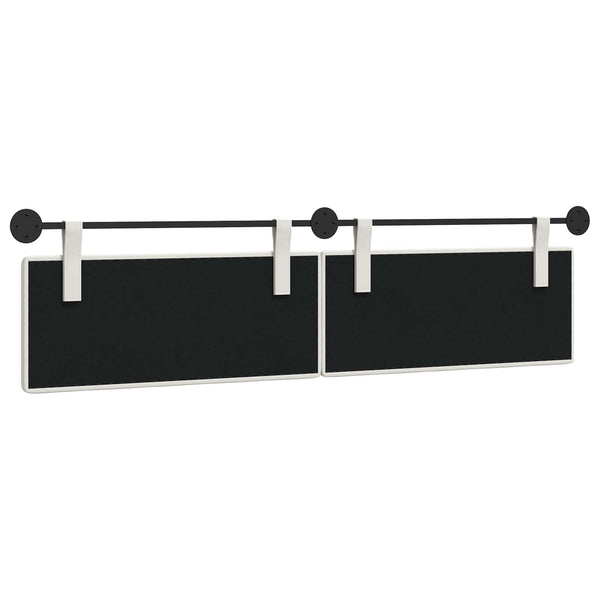 vidaXL Hanging Headboard Faux Leather