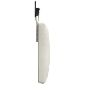 vidaXL Hanging Headboard Cream Velvet