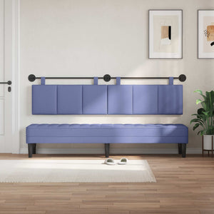 Hängendes Kopfteil Jeans Blau