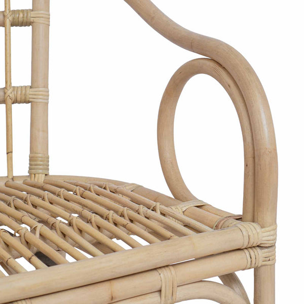 Stapelstuhl Rattan Natur