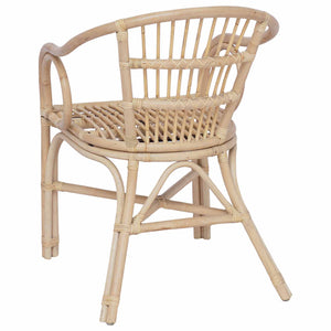 Stapelstuhl Rattan Natur