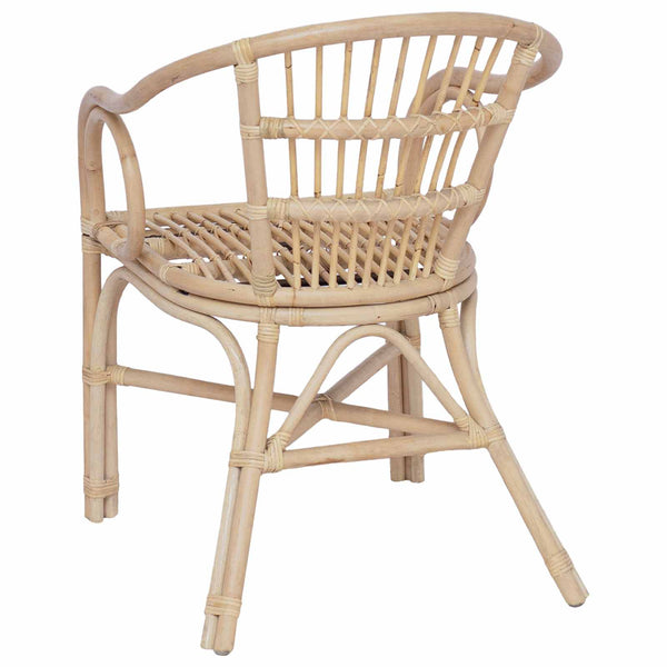 Stapelstuhl Rattan Natur