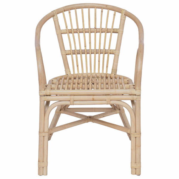 Stapelstuhl Rattan Natur