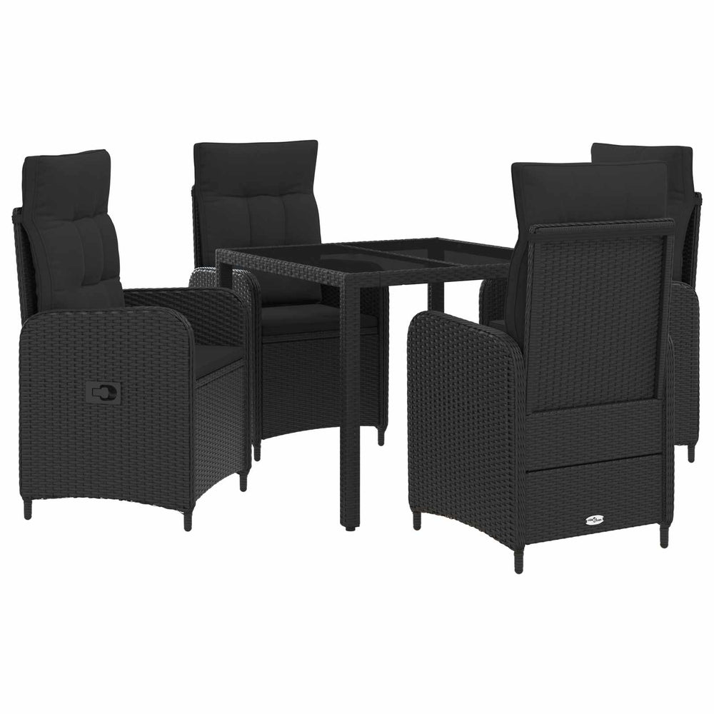 Gartenmöbel Set 5-teilig PE Rattan
