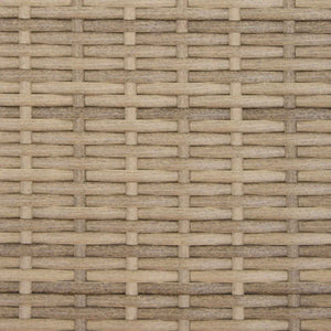 Outdoor Tisch Set mit Kissen Beige/Hellgrau