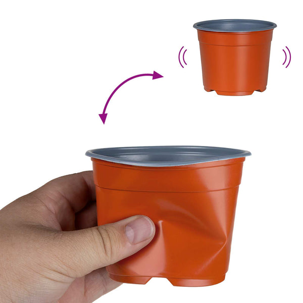 Terrakotta Blumentöpfe, 50er Set, Ø10cm