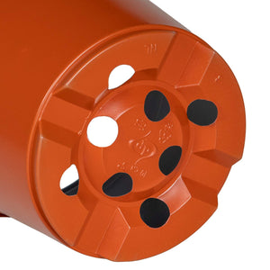 Runder Blumentopf Terrakotta Ø10cm, 100er-Pack