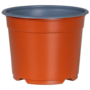 Runder Blumentopf Terrakotta Ø10cm, 100er-Pack