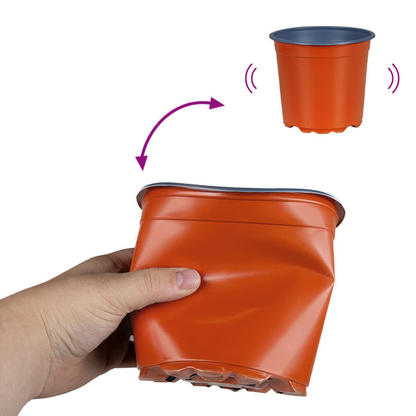 Terrakotta Blumentopf 200er Set Ø15cm