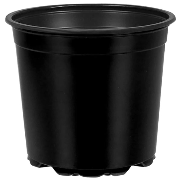 Blumentopf Set 50 Stk. Schwarz 15x13 cm
