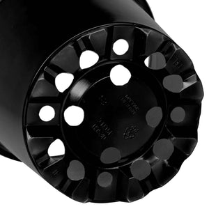 Blumentopf Schwarz 15cm - 100er Set