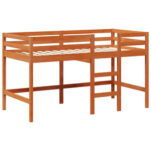 Tagesbett Set Wachsbraun Kiefernholz
