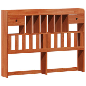 Bücherregal Bettgestell 200x140 cm Braun
