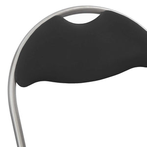 Klappstühle 2er Set Schwarz Grau