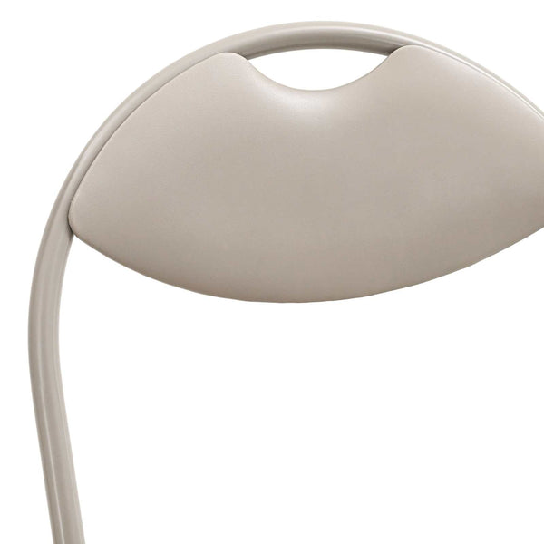 Klappstuhl 8er Set Sand Kunstleder