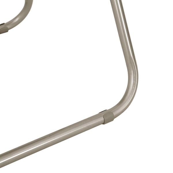Klappstuhl 8er Set Sand Kunstleder