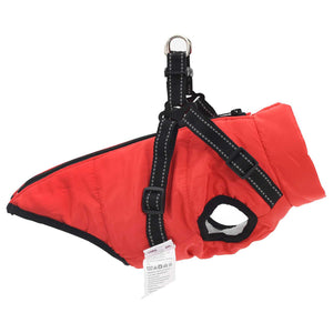 Hundemantel Rot L32