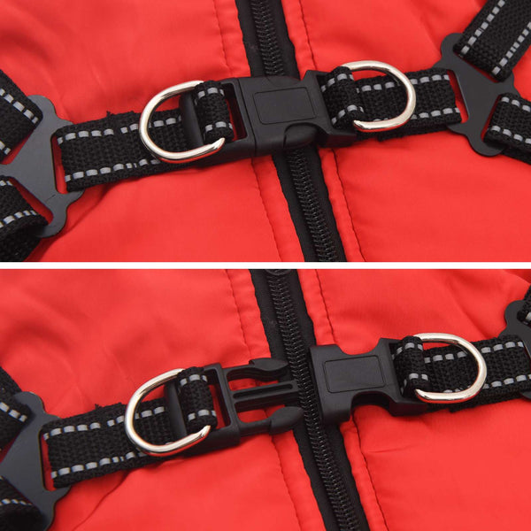 Hundemantel Rot L36