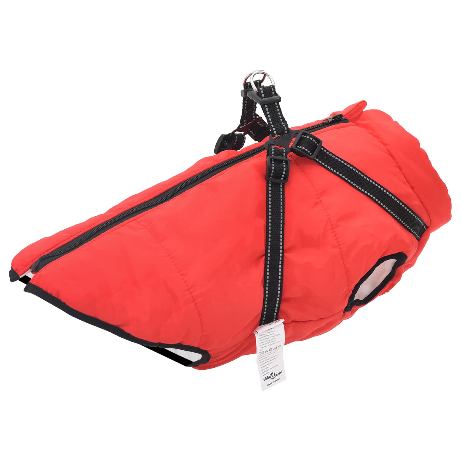 Hundemantel Rot Fleece & Polyester L44