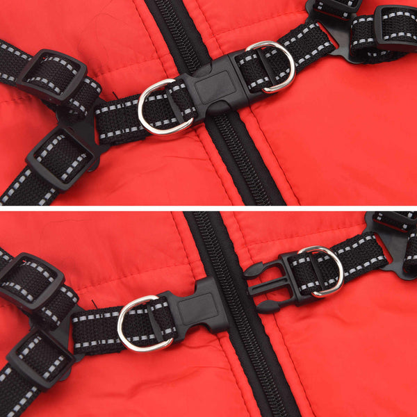 Hundemantel Rot L68