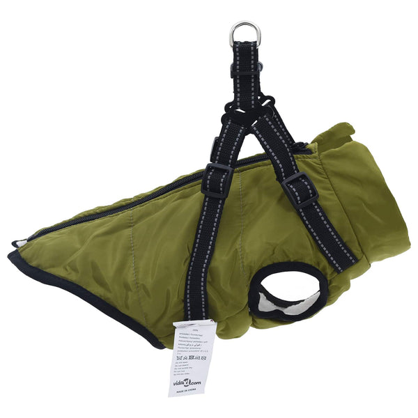 Hundemantel Olive L32 Fleece & Polyester