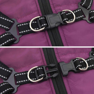 Lila Hundemantel Fleece L32