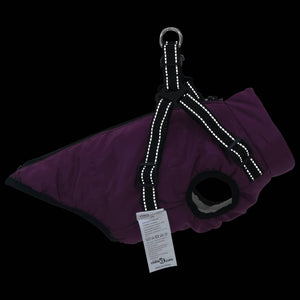 Lila Hundemantel Fleece L32