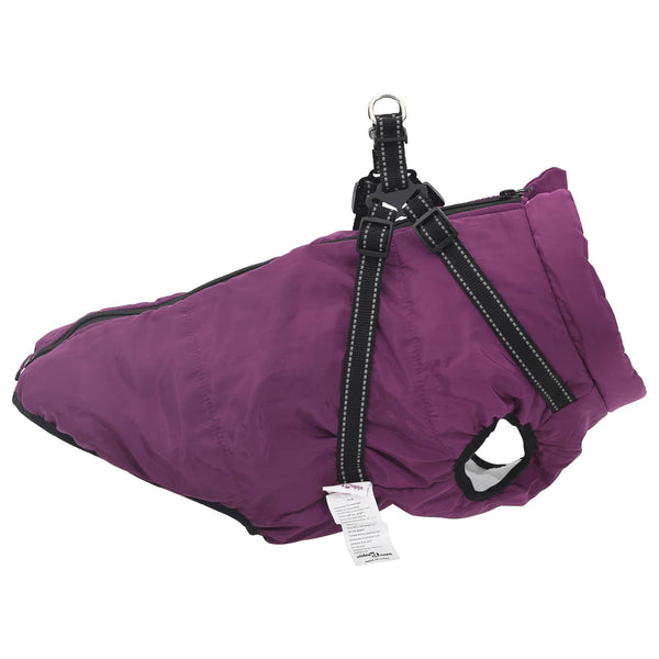 Lila Hundemantel Fleece & Polyester L44