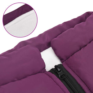 Lila Hundemantel L52 Fleece & Polyester