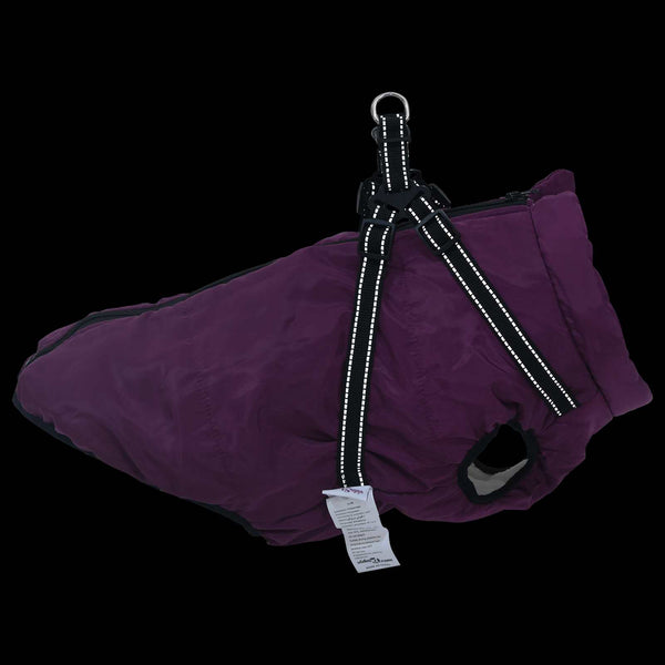 Lila Hundemantel L52 Fleece & Polyester