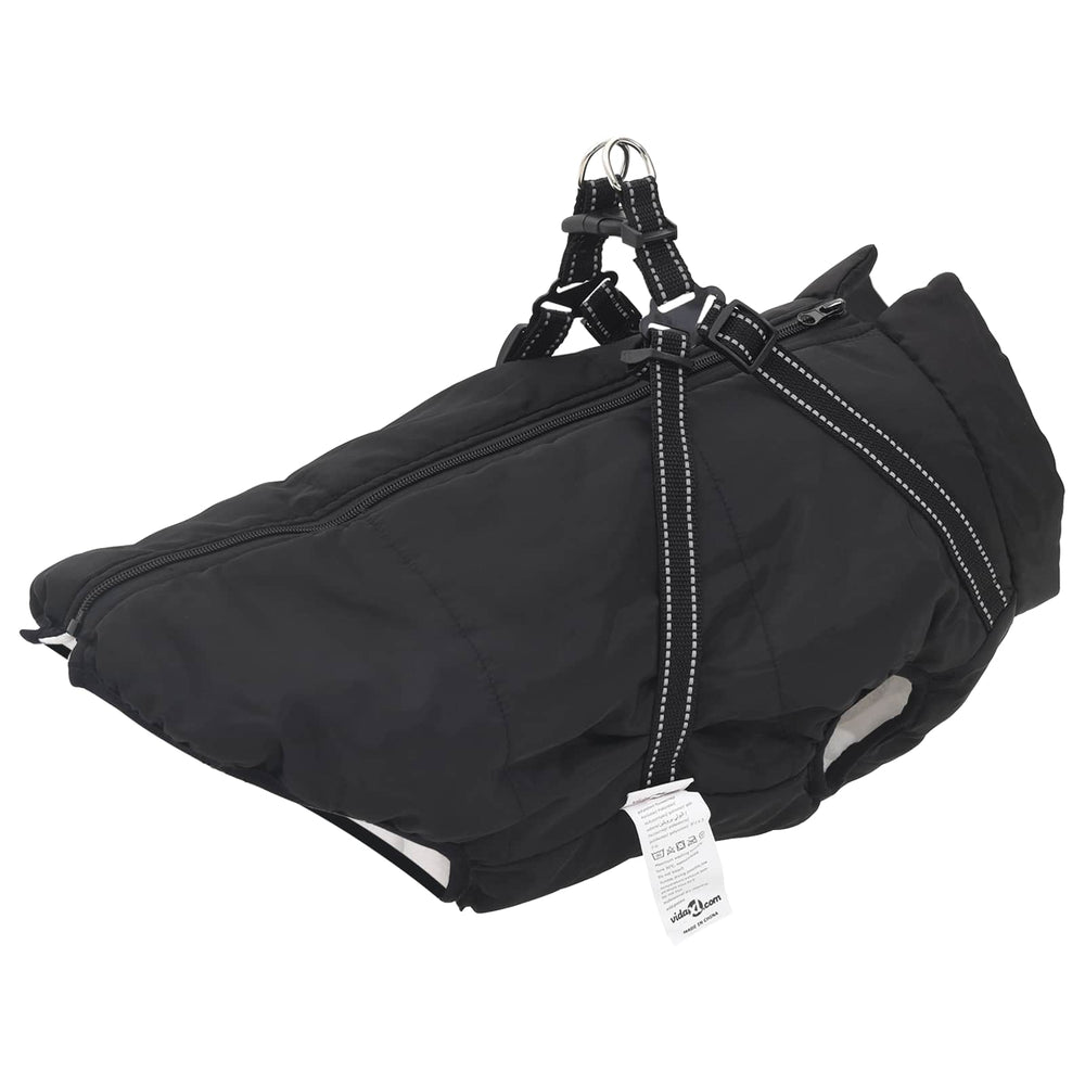 Hundemantel Schwarz Fleece L44