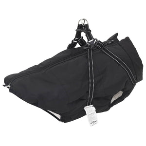 Hundemantel Schwarz Fleece L44