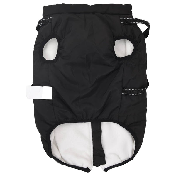 Hundemantel Schwarz Fleece L44