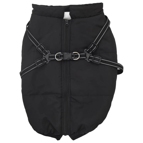 Hundemantel Schwarz Fleece L44