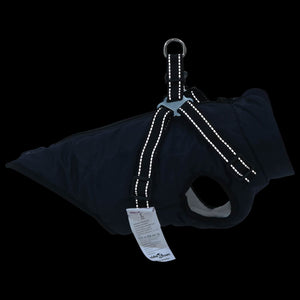 Marineblauer Hundemantel Fleece L24
