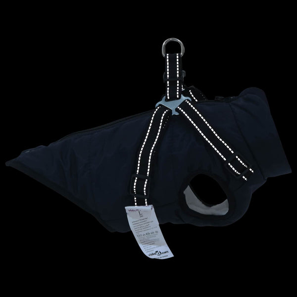 Marineblauer Hundemantel Fleece L32